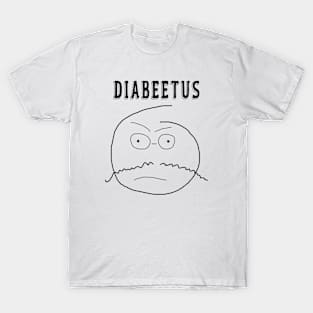 Diabeetus Stick Face T-Shirt